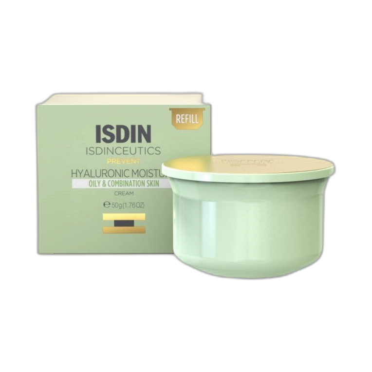 ISDINCEUTICS Hyaluronic moisture oily Refill 50g (fondo limpio)