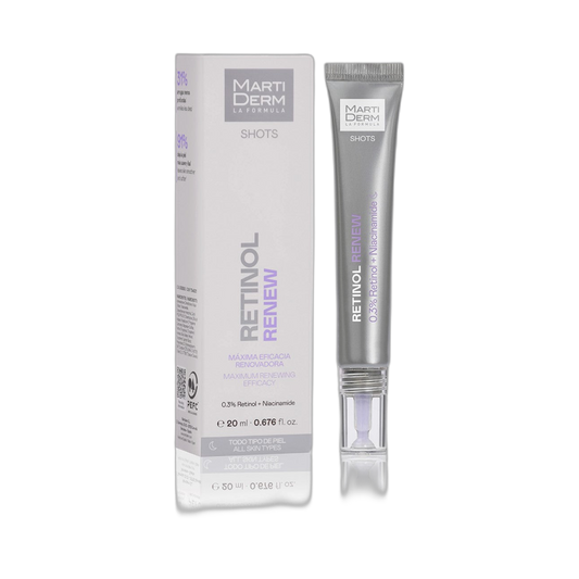 MARTIDERM Shot Retinol renew 20ml (fondo limpio)