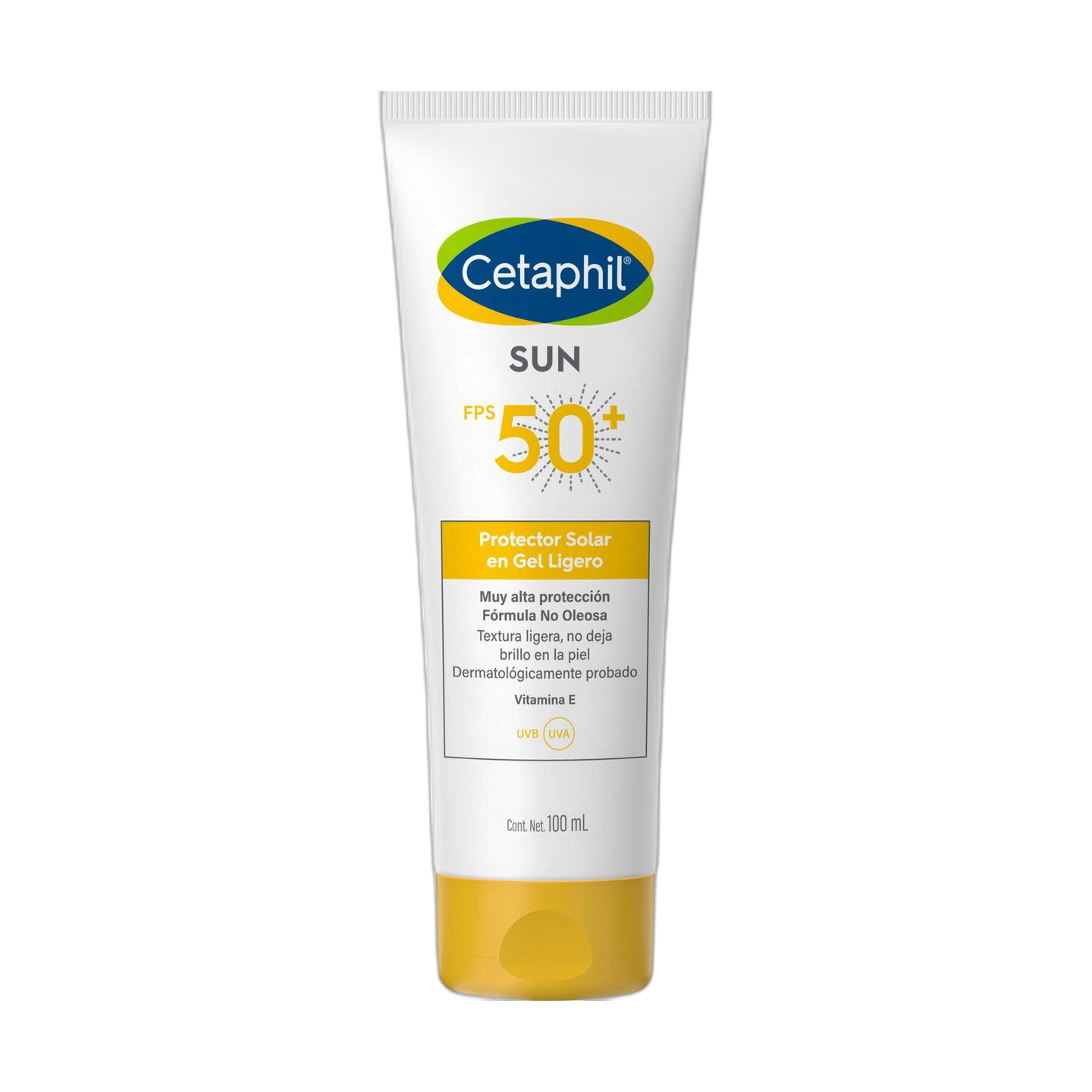 Cetaphil Sun fps50+ gel 100ml (fondo limpio)
