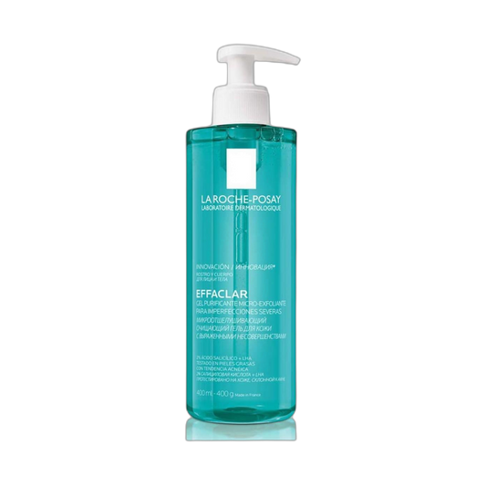 LRP EFFACLAR Gel Micro-Exfoliante 400ml (fondo limpio)