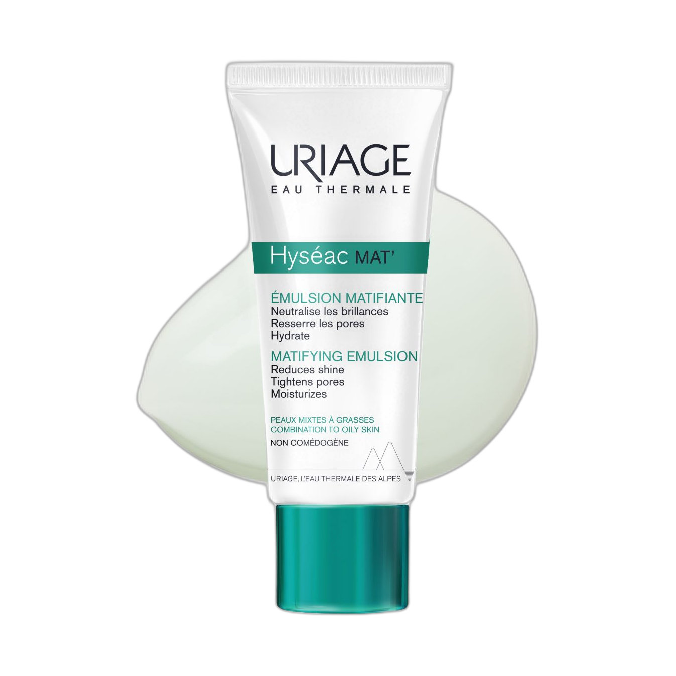 URIAGE Hyseac MAT 40ml (fondo limpio)