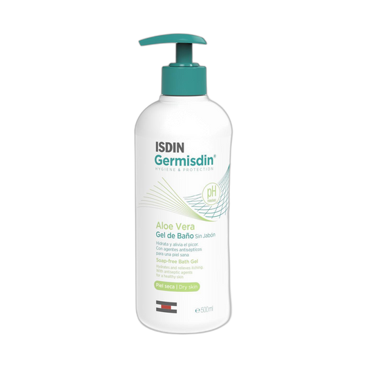 ISDIN Germisdin Aloe vera gel de baño 500ml (fondo limpio)