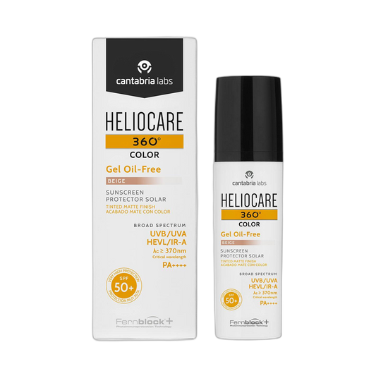 HELIOCARE 360 Gel oil-free color beige 50ml (fondo limpio)