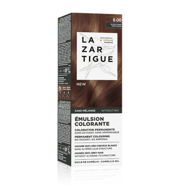 LAZARTIGUE Emulsión colorante 6.0 Blond Foncé 1Kit 60ml