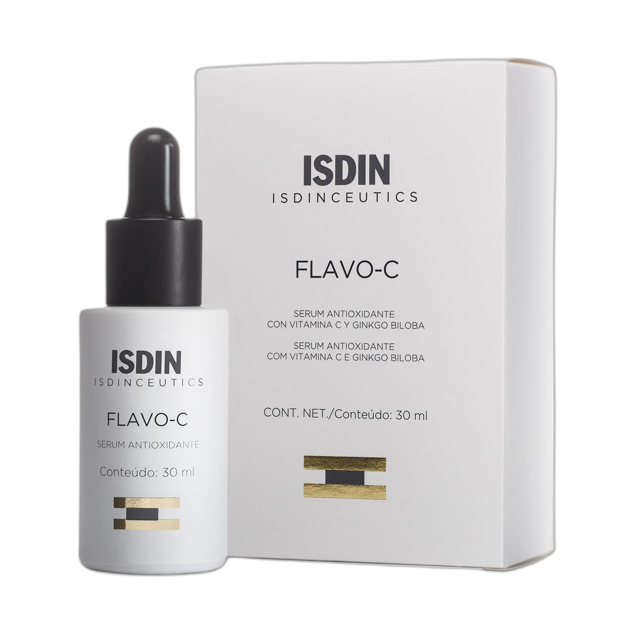 ISDINCEUTICS Flavo C serum 30ml (fondo limpio)