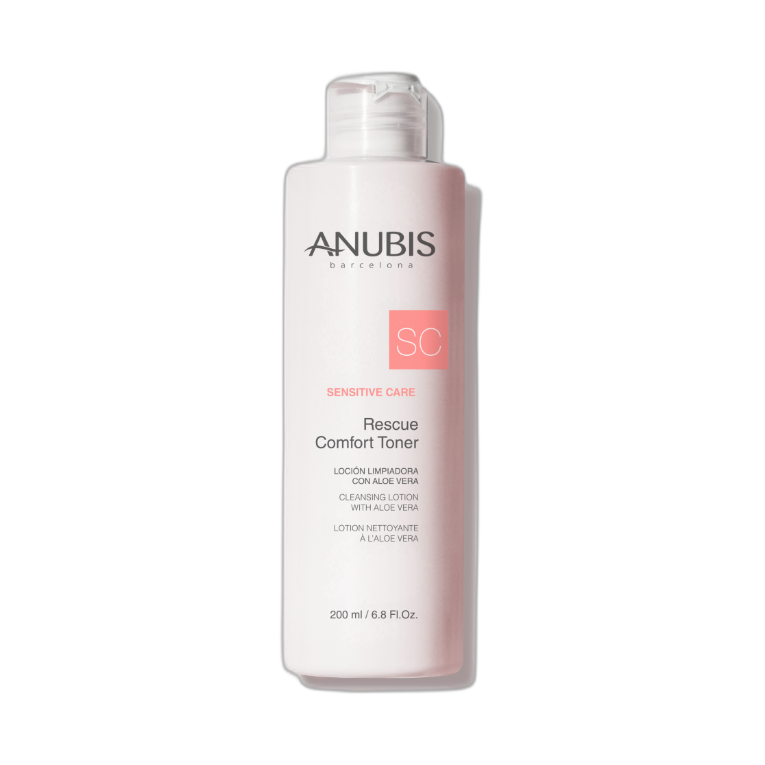 ANUBIS Sensitive Care rescue comfort toner 200ml (fondo limpio)