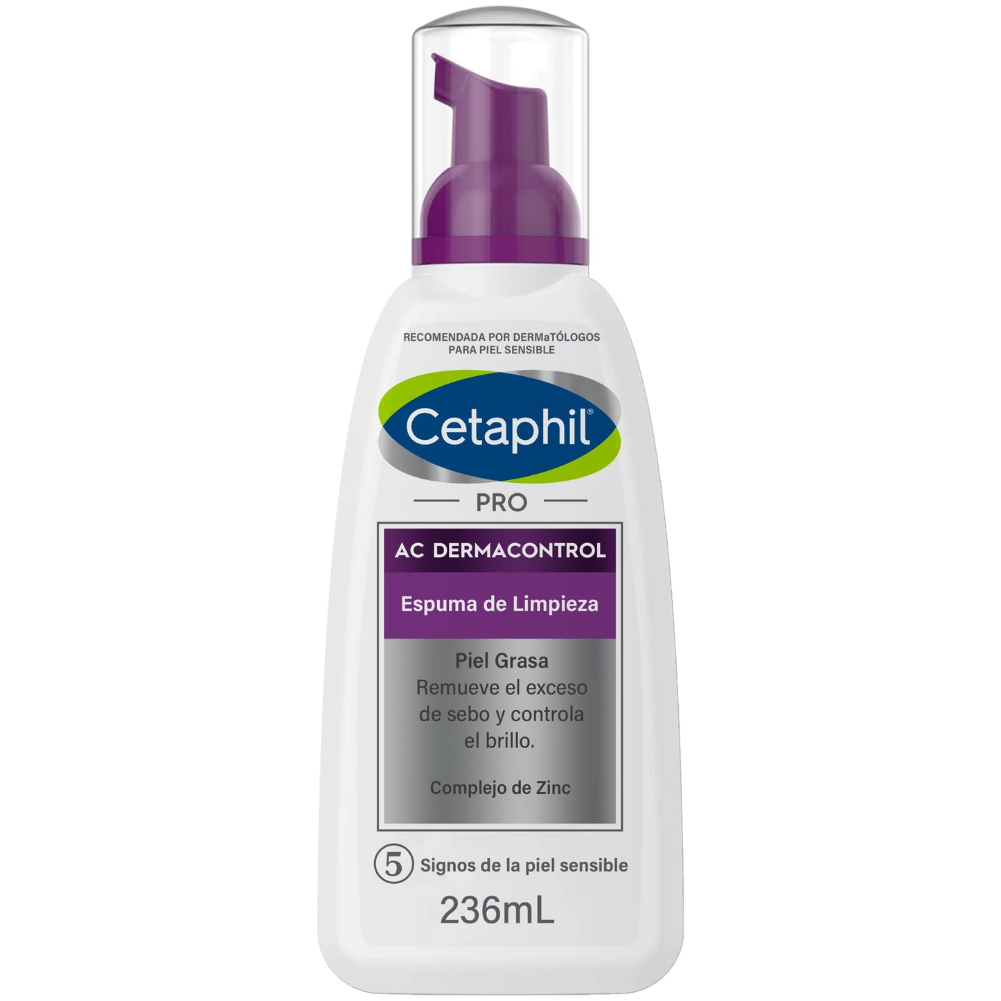 Cetaphil Pro AC Control espuma de limpieza 236Ml