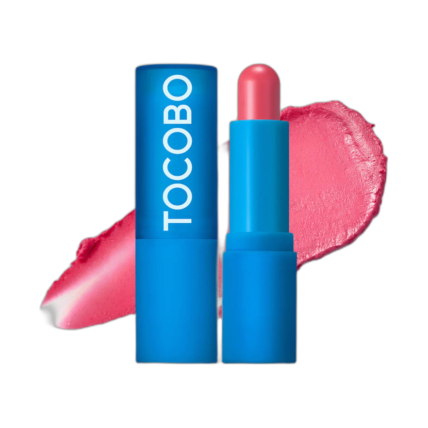 TOCOBO Powder cream lip balm ROSE PETAL 19gr (fondo limpio)