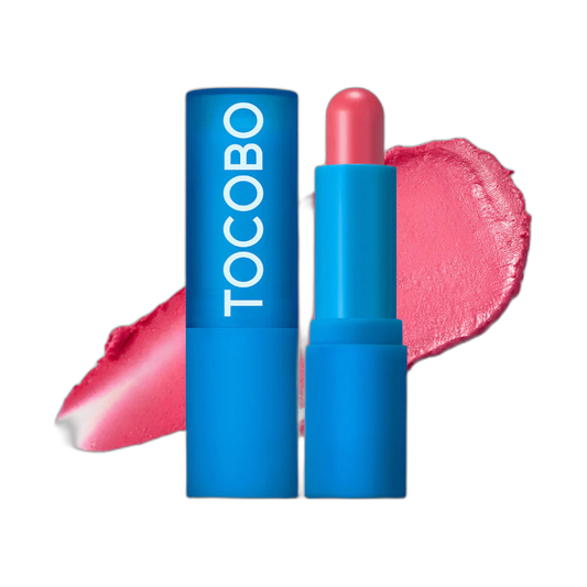 TOCOBO Powder cream lip balm ROSE PETAL 19gr (fondo limpio)