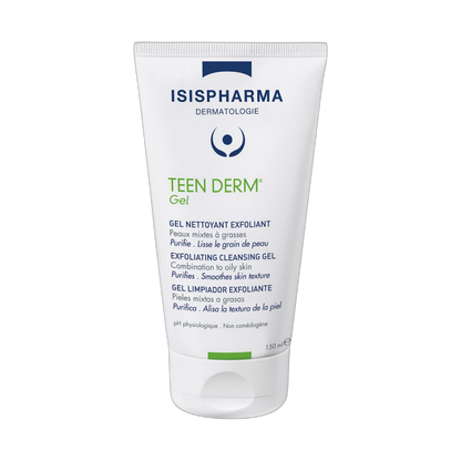 ISISPHARMA TEEN DERM Gel exfoliante 150ml (fondo limpio)