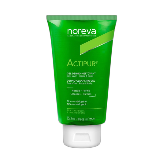 NOREVA Actipur gel dermolimpiador 150ml (fondo limpio)