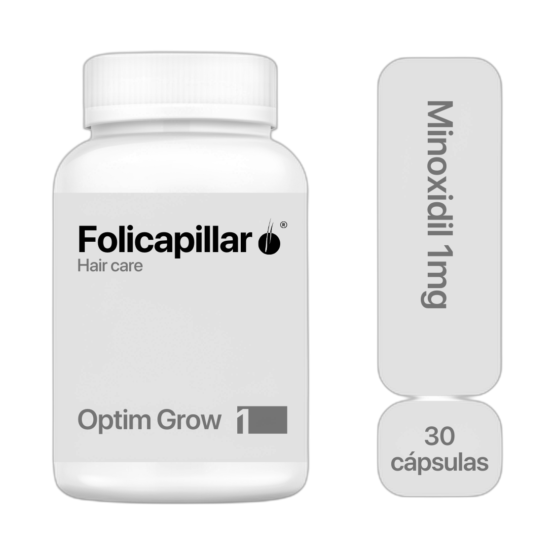 FOLICAPILLAR Minoxidil 1mg | 30 cápsulas — tratamiento anticaída de FOLICAPILLAR | comprar en Supiel