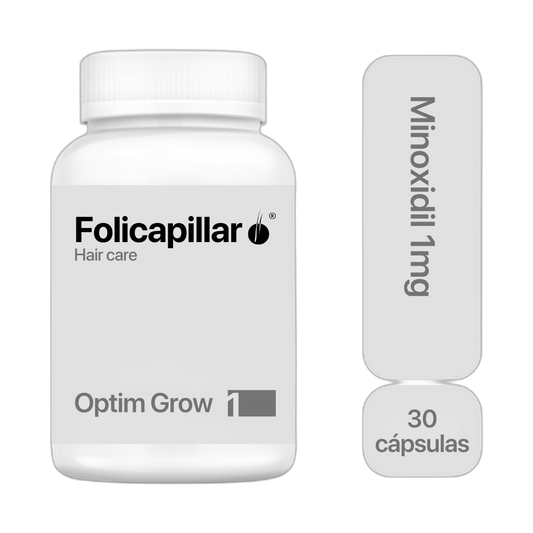 FOLICAPILLAR Minoxidil 1mg | 30 cápsulas — tratamiento anticaída de FOLICAPILLAR | comprar en Supiel