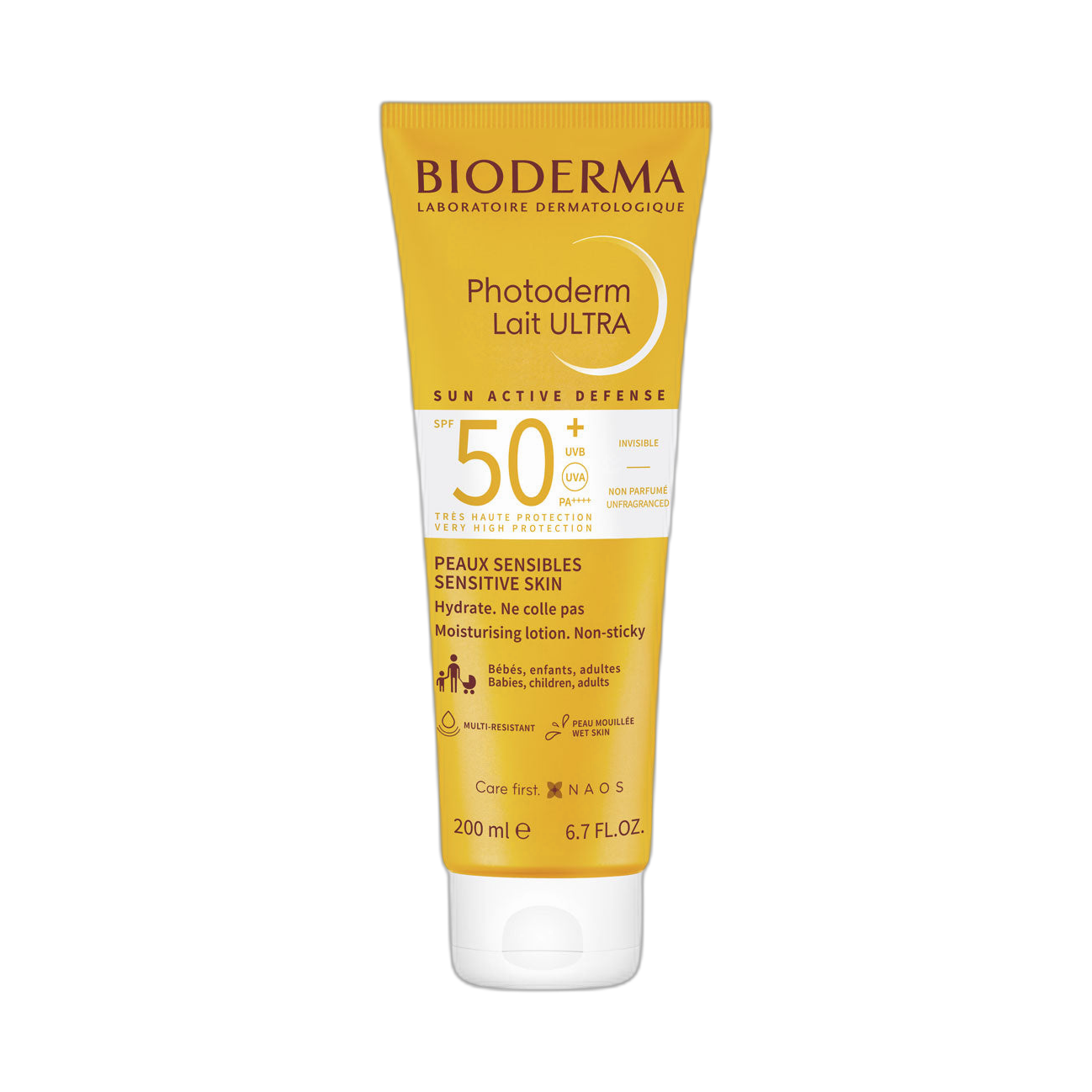 BIODERMA Photoderm Max Leche spf50+ 200ml (fondo limpio)