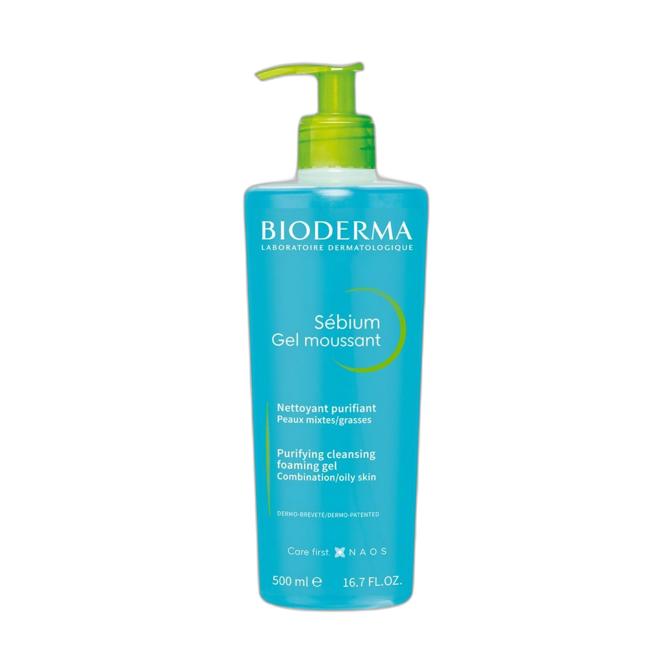 BIODERMA Sébium gel moussant 500ml (fondo limpio)