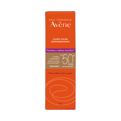 AVENE Fluido Solar despigmentante 40g tono medio (fondo limpio)