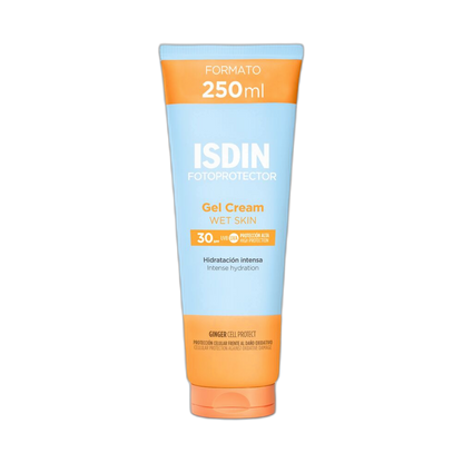 ISDIN Fotoprotector gel crema FPS50+ 250ml (fondo limpio)