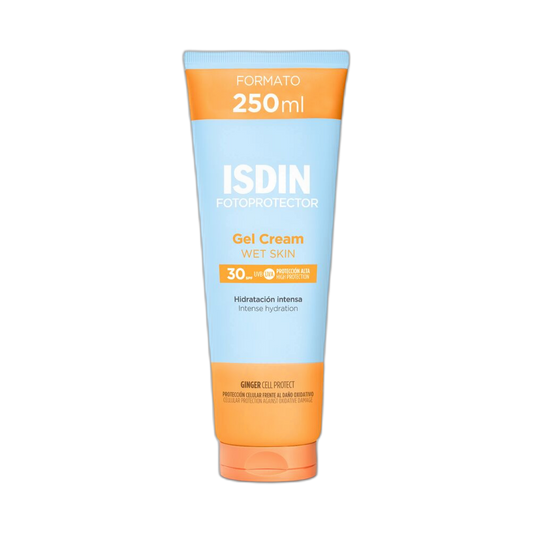 ISDIN Fotoprotector gel crema FPS50+ 250ml (fondo limpio)