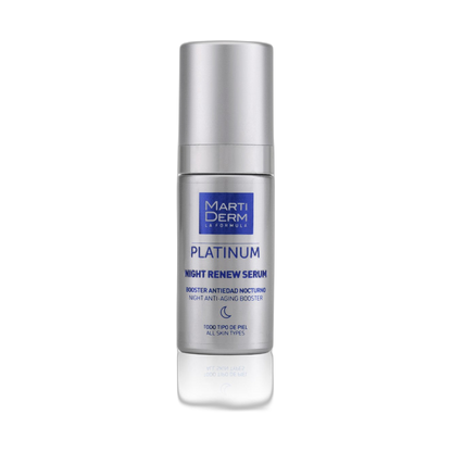 MARTIDERM Platinum night renew serum 30ml (fondo limpio)