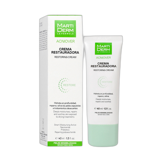 MARTIDERM Acniover crema restauradora 40ml (fondo limpio)