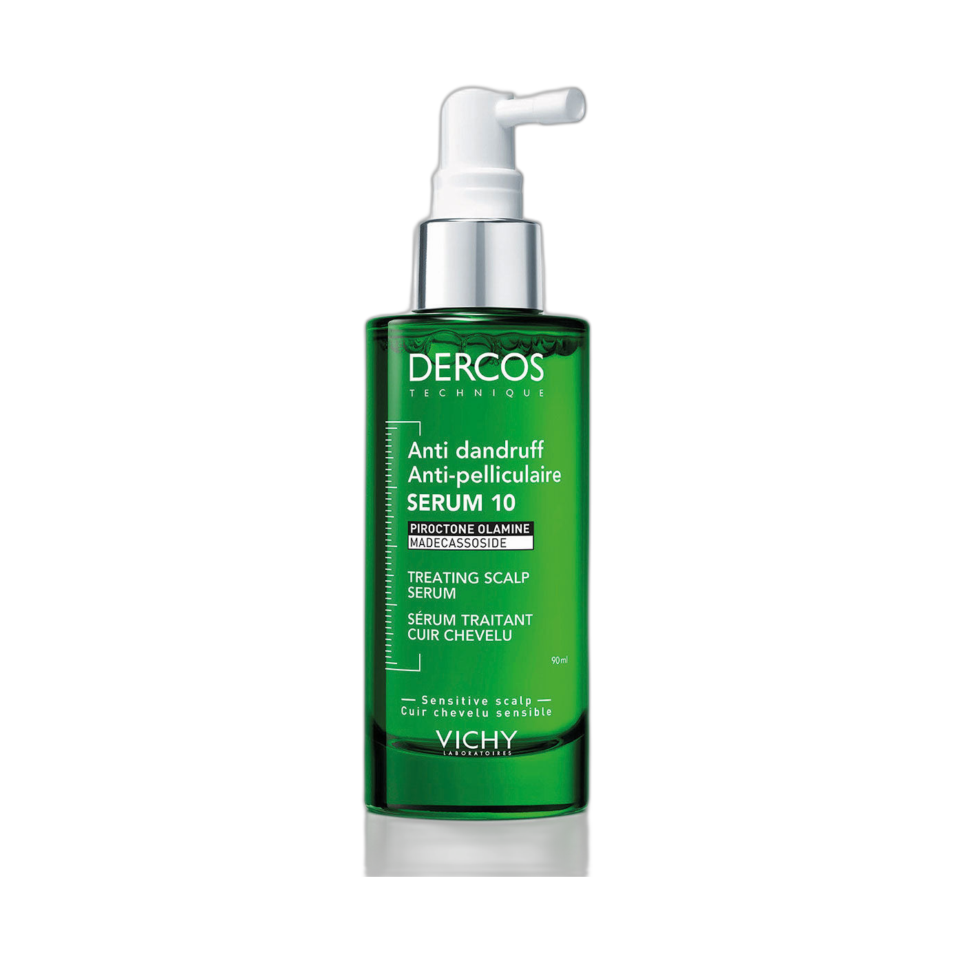 VICHY Dercos sérum 10 leave-On control caspa 90ml (fondo limpio)