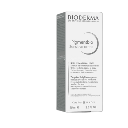 BIODERMA Pigmentbio Sensitive areas 75ml (fondo limpio)