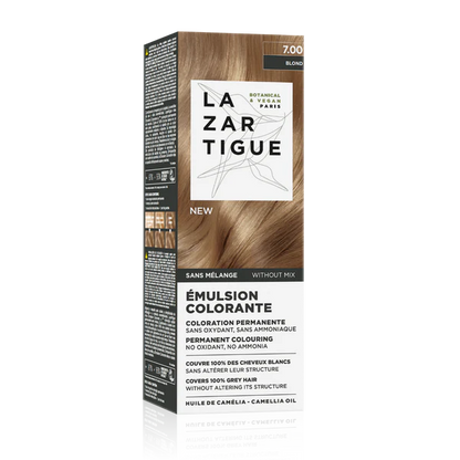 LAZARTIGUE Emulsión colorante 7.0 Blond 1Kit 60ml