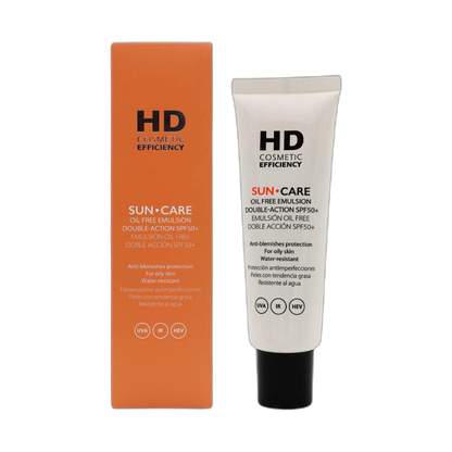 HD SUN·CARE CREMA GEL OILFREE SPF50+. 50 ml (fondo limpio)