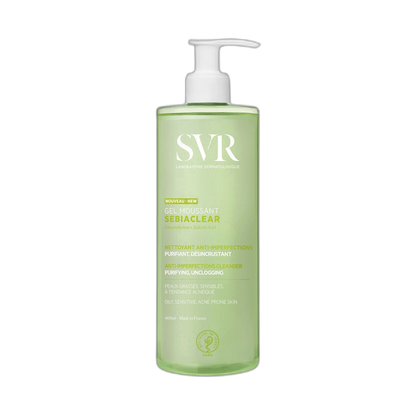 SVR Sebiaclear gel moussant 400ml (fondo limpio)