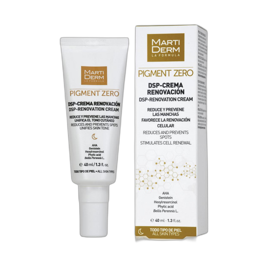 MARTIDERM Pigment Zero dsp-crema renovación 40ml (fondo limpio)
