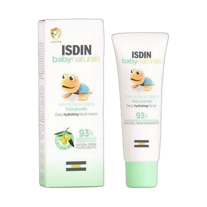 ISDIN Baby naturals crema facial 50ml (fondo limpio)