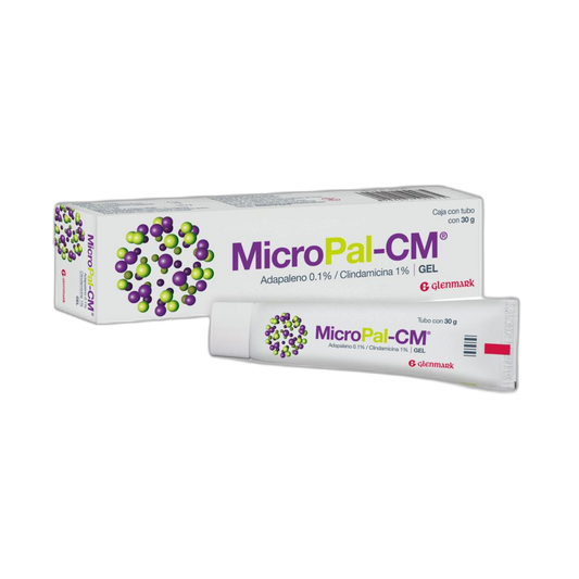 Glenmark Micropal-Cm Gel Tubo 30 G (fondo limpio)