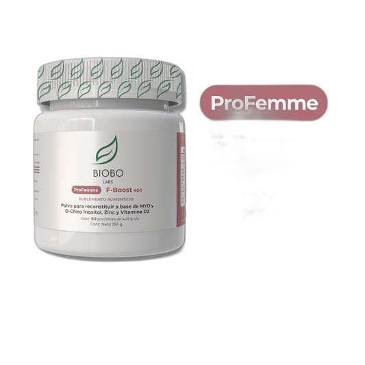 BIOBO LABS Profemme f-boost en polvo (fondo limpio)
