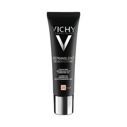 VICHY Dermablend 3D maquillaje fluido 25 nude 30ml (fondo limpio)