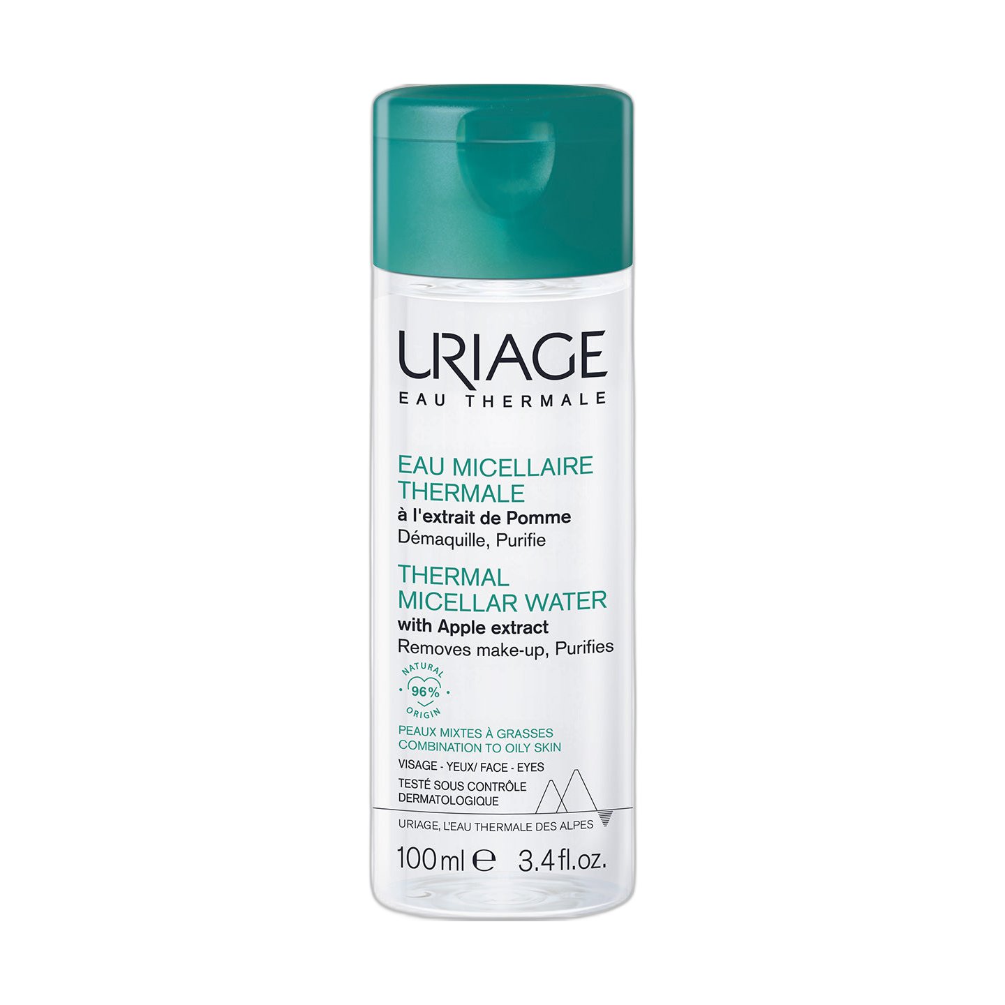 URIAGE  Agua micelar piel mixta a grasa 500ml (fondo limpio)