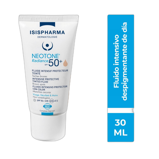ISISPHARMA  Neotone Radiance Spf50+ Tinte Medio 30 M (fondo limpio)