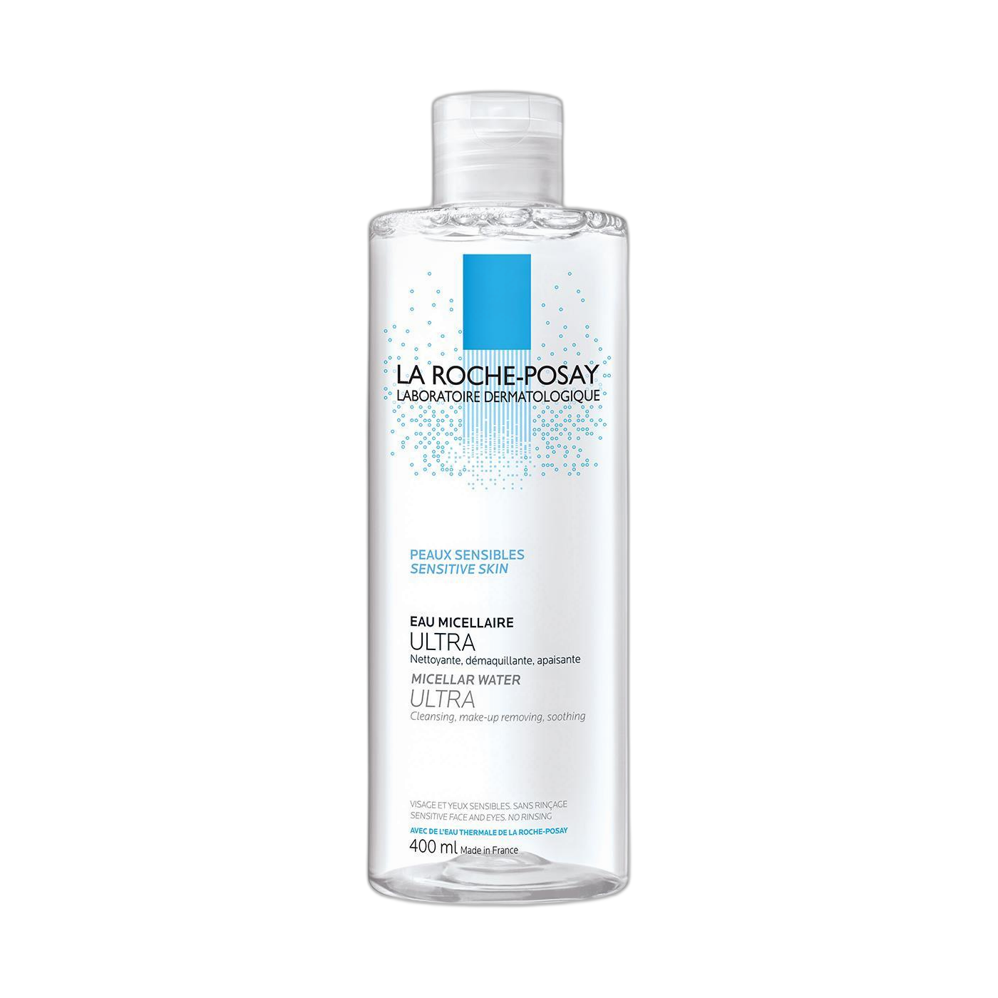 LRP Agua micelar ultra calmante piel sensible 400ml (fondo limpio)