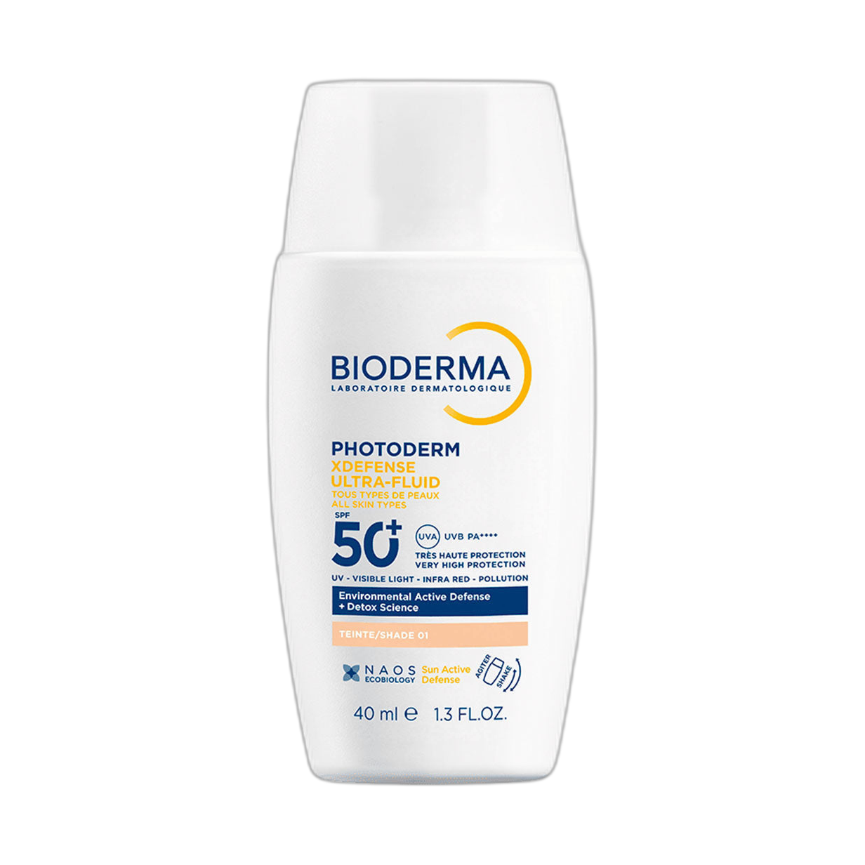 BIODERMA Photoderm Xdefense Muy Claro Fps50+ 40ml (fondo limpio)