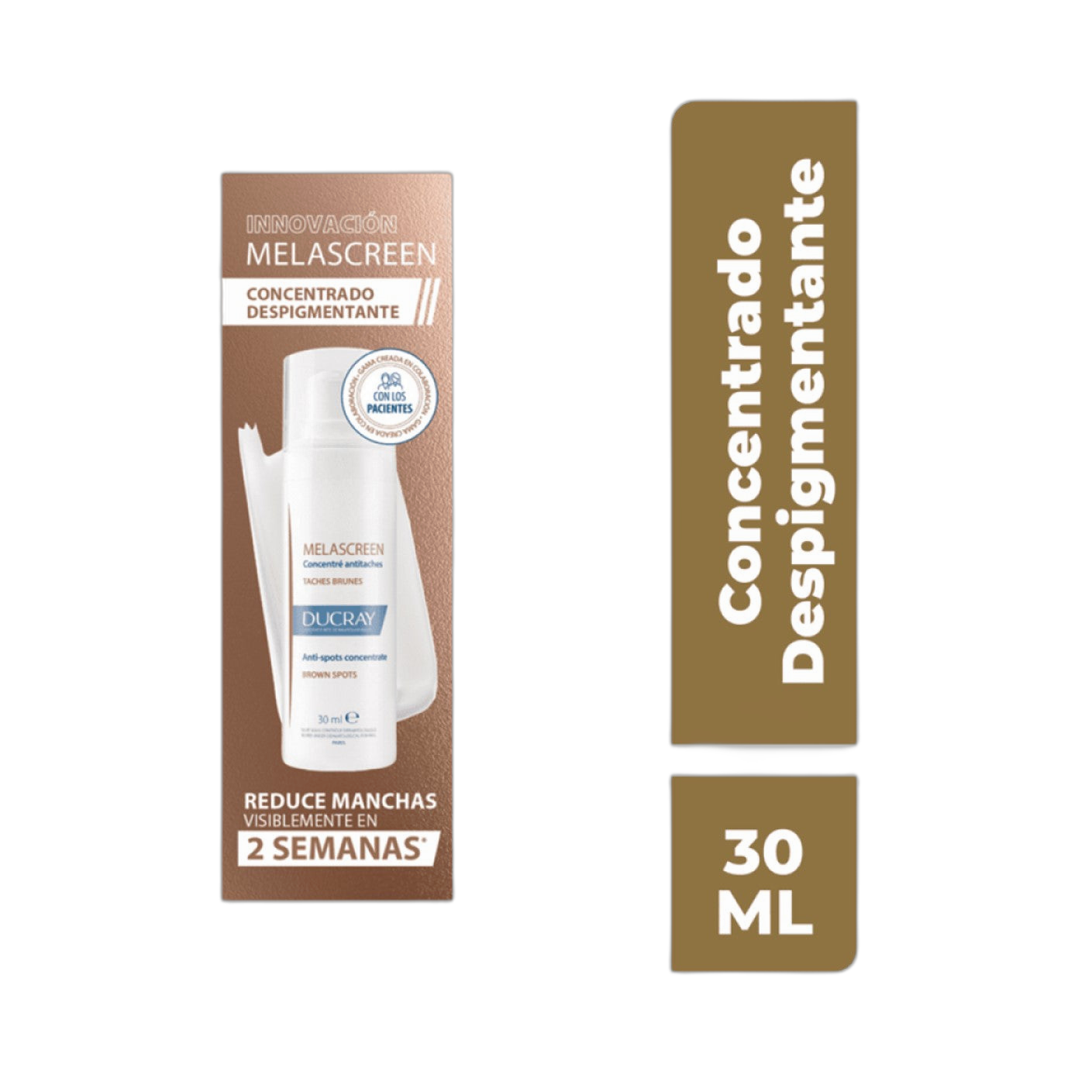 DUCRAY Melascreen Crema Concentrada Antimanchas 30Ml (fondo limpio)