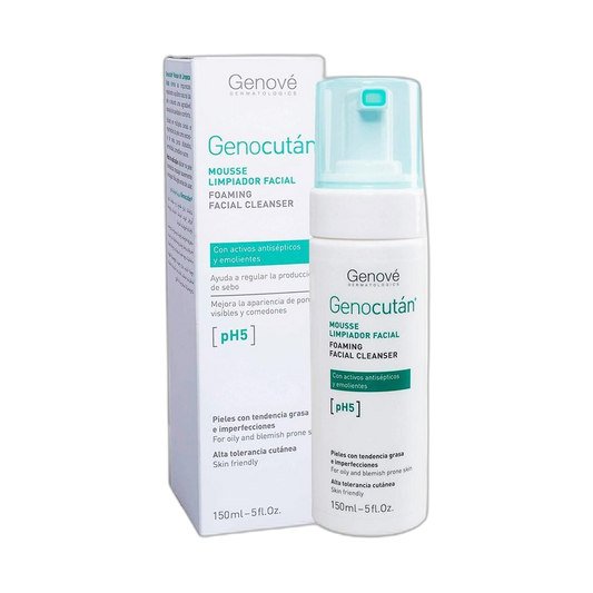GENOVÉ Genocutan mousse limpiador facial 150ml (fondo limpio)
