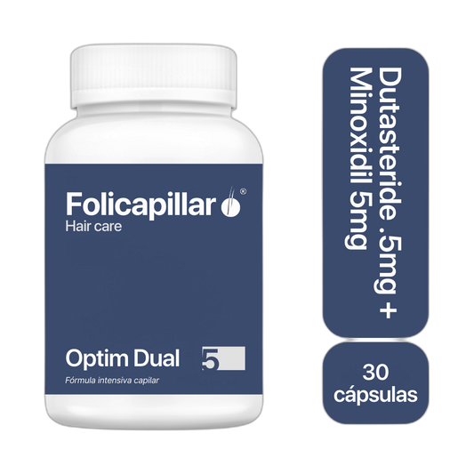 FOLICAPILLAR Duta 0.5mg + Minoxidil 5mg 30caps — tratamiento anticaída de FOLICAPILLAR | comprar en Supiel