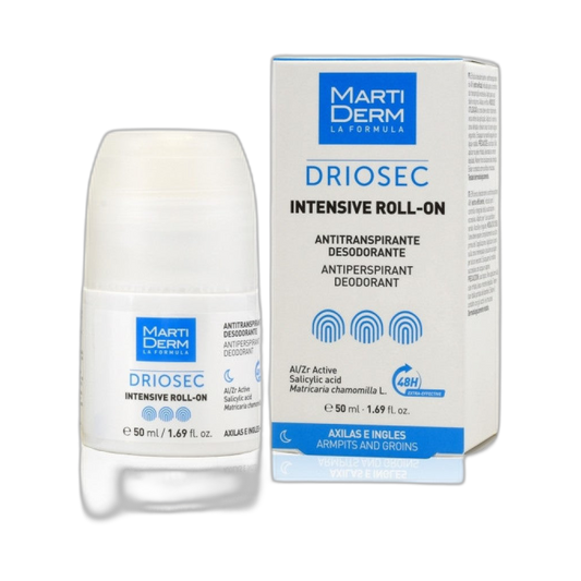 MARTIDERM Driosec intensive roll-on 50ml (fondo limpio)
