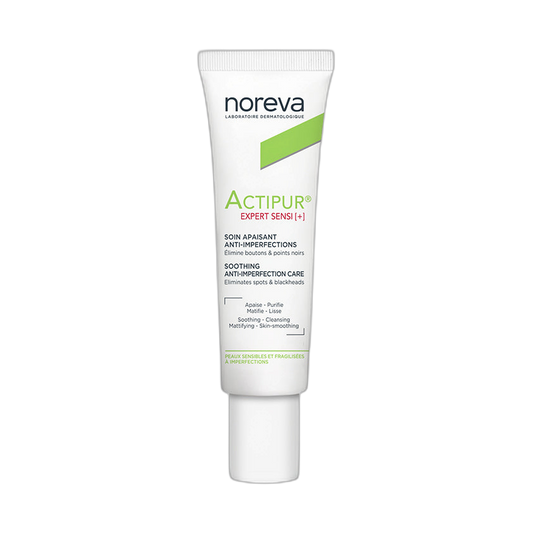 NOREVA Actipur Expert Sensi calmante Anti-Imperfeciones piel sensible 30ml (fondo limpio)