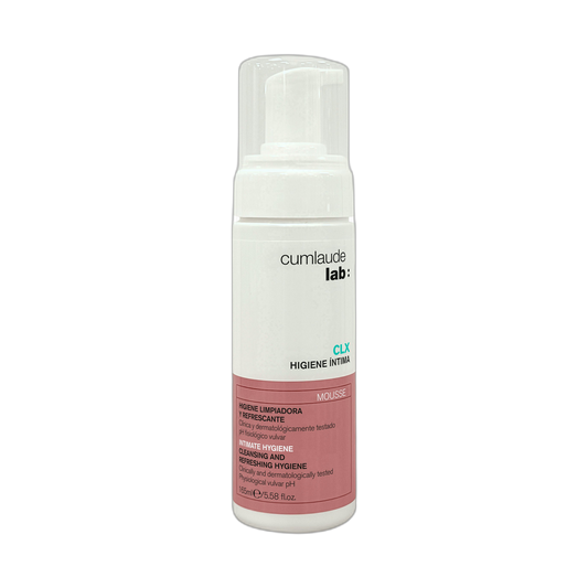 Cumlaude lab Mousse Higiene Intima CLX 165ml (fondo limpio)