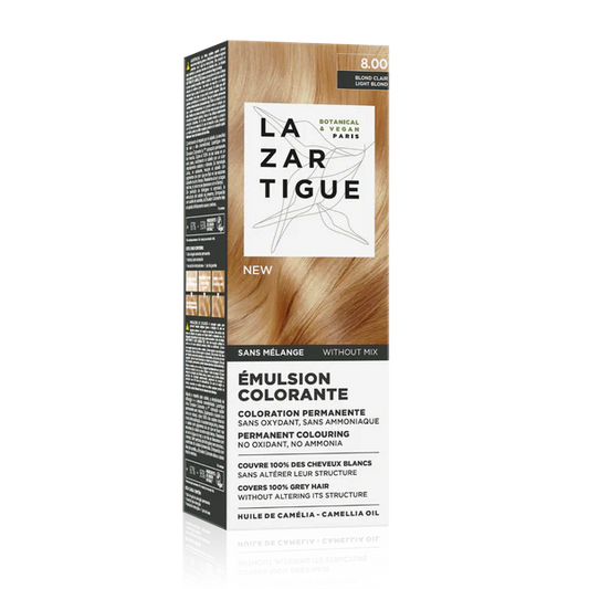 LAZARTIGUE Emulsión colorante 8.0 Blond Clair 1Kit 60ml