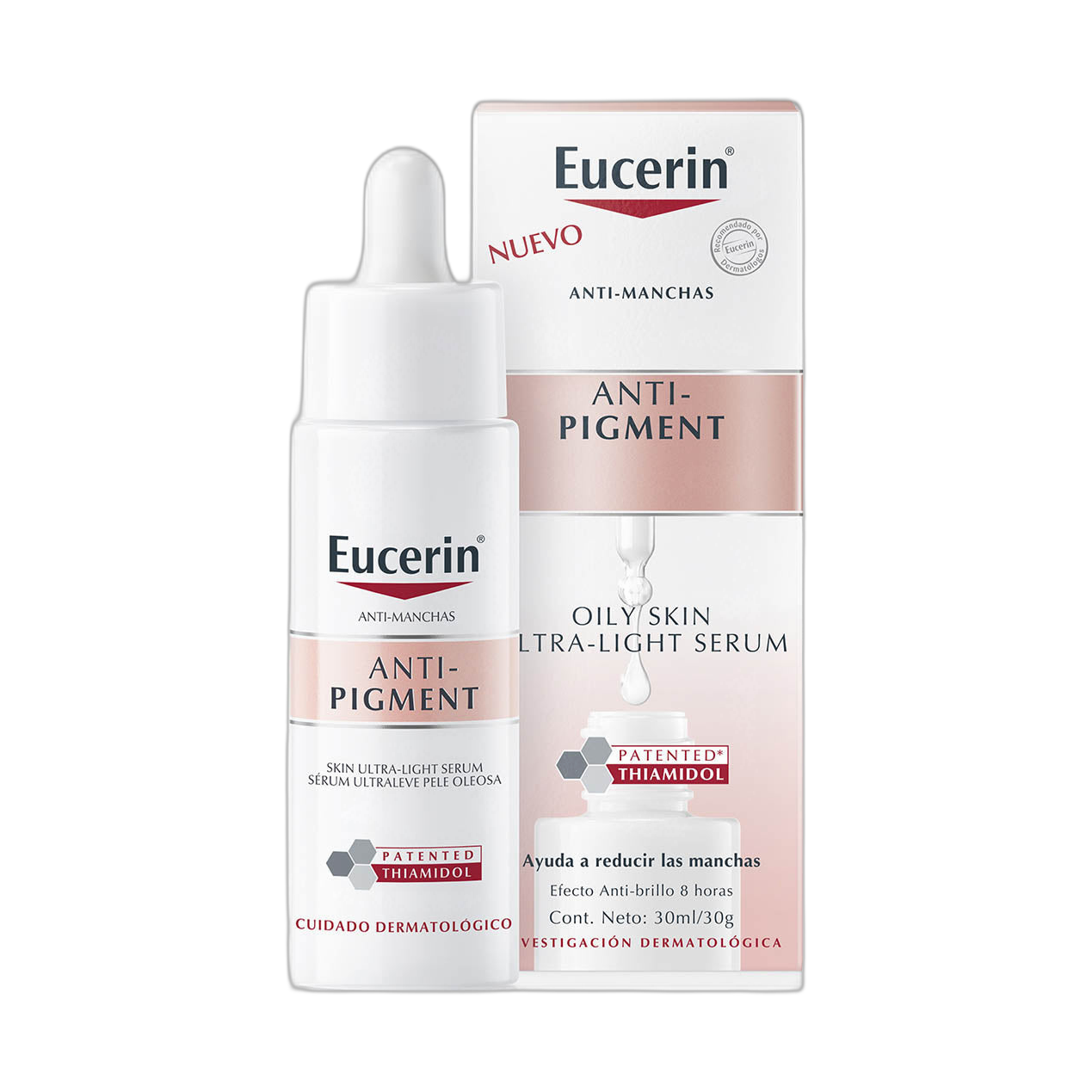 EUCERIN Anti-pigment serum ultra ligero 30ml (fondo limpio)
