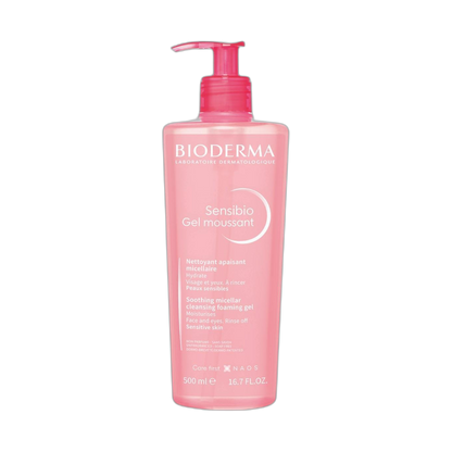 BIODERMA Sensibio gel moussant 500ml (fondo limpio)