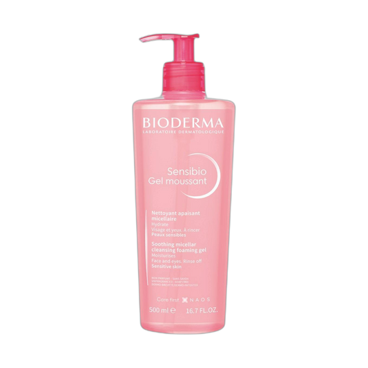 BIODERMA Sensibio gel moussant 500ml (fondo limpio)