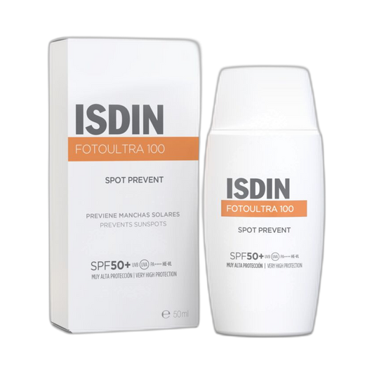 ISDIN Fotoultra 100 Spot prevent spf50+ 50ml (fondo limpio)