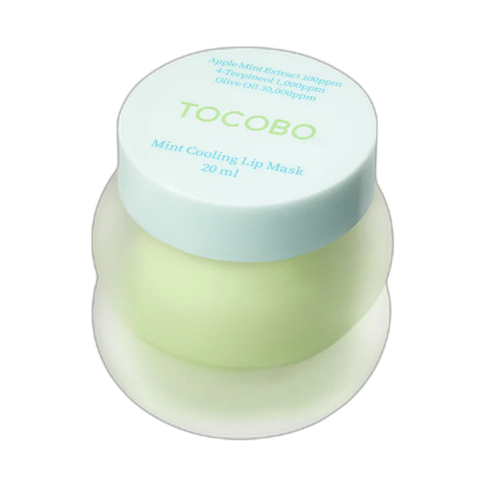 TOCOBO Mint cooling lip mask 20ml (fondo limpio)